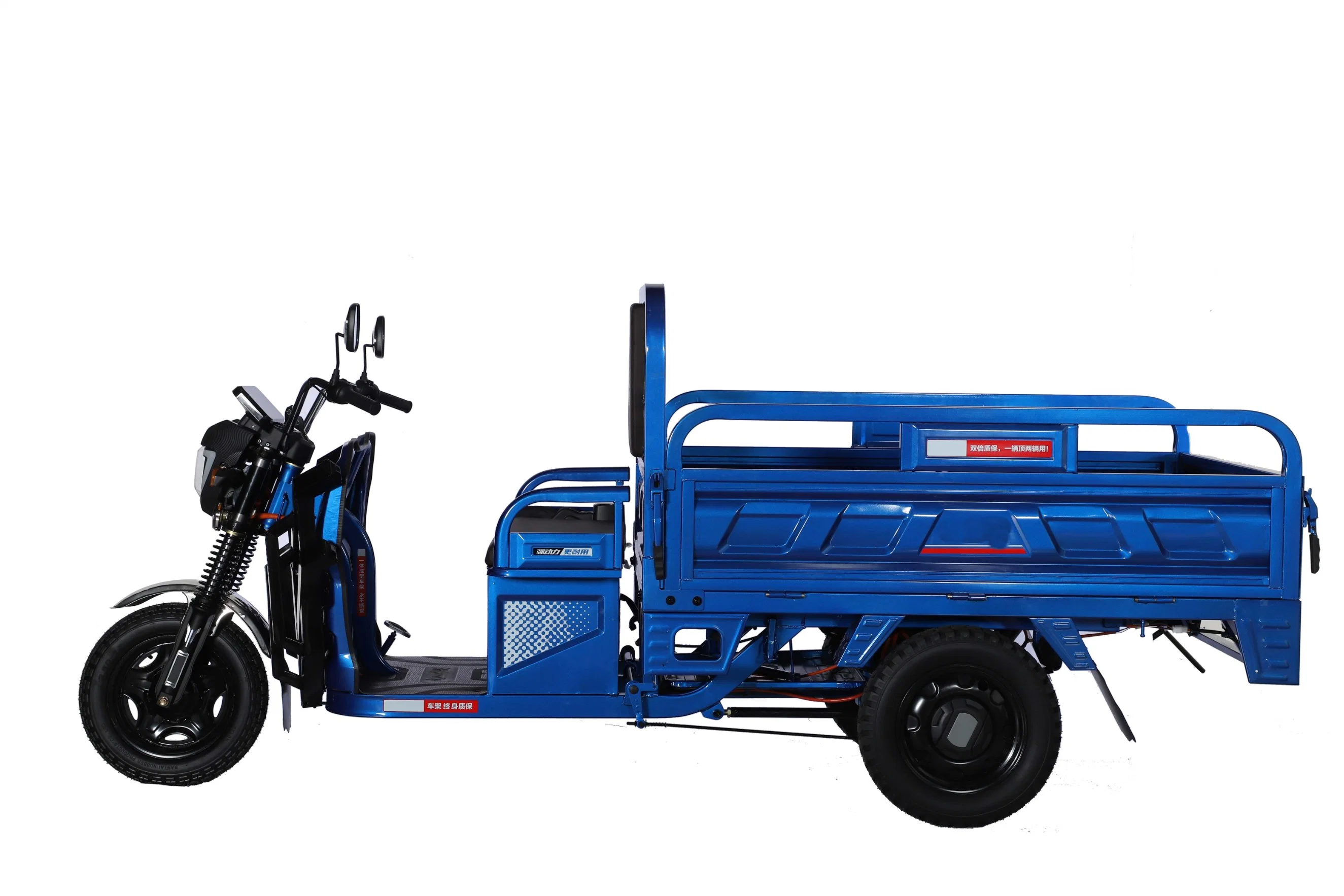 48V/60V 800W 40h Heavy Duty Three Wheel Electric Cargo Dumping Tricycle Motorcycle for Agricultural Construction