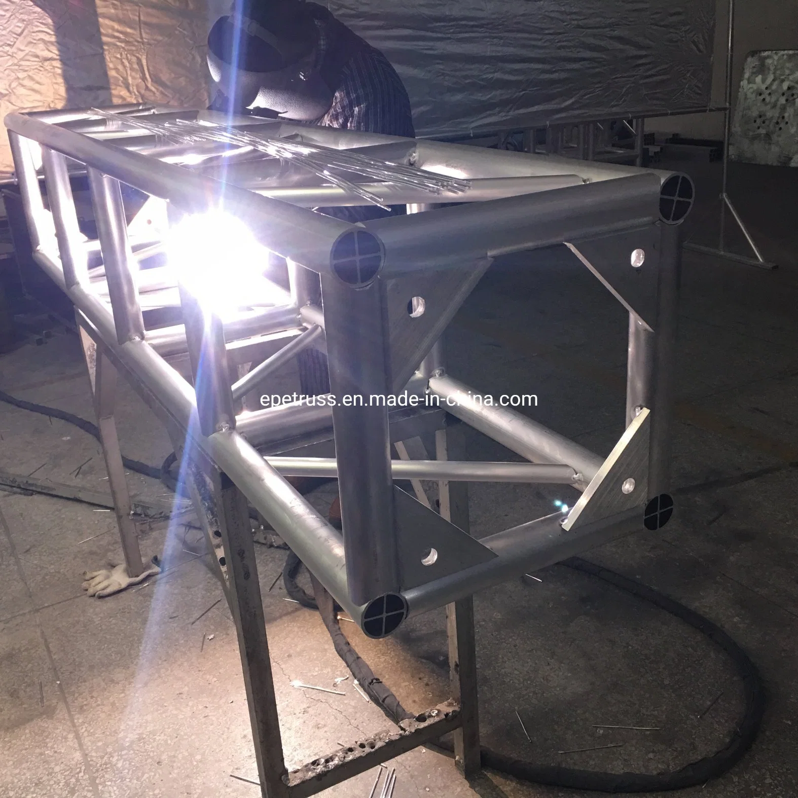 Aluminum Roof Truss F34 Deck Stage Mini Frame Line Array Stand Speaker Lighting Truss System Stage Equipment