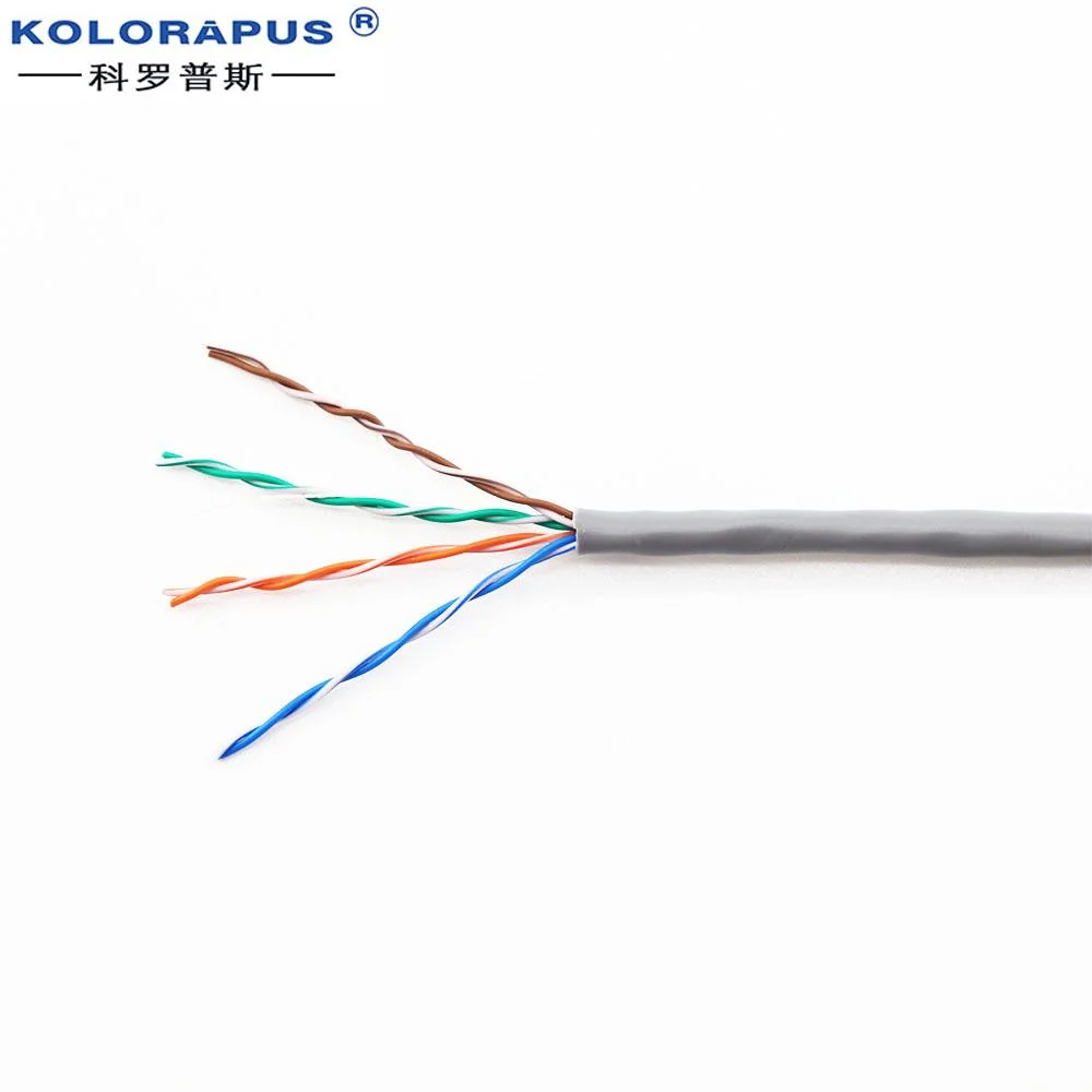 Cat5e en vrac de câble réseau LAN Ethernet à câble UTP 0,48