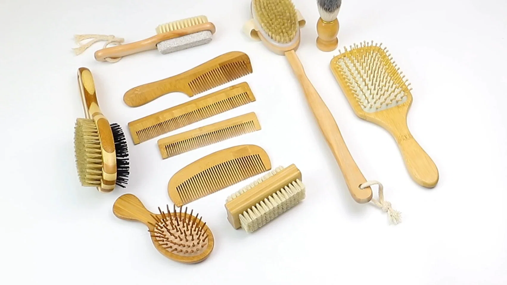 OEM Professional 100% Natural Wooden Hair Brush Comb