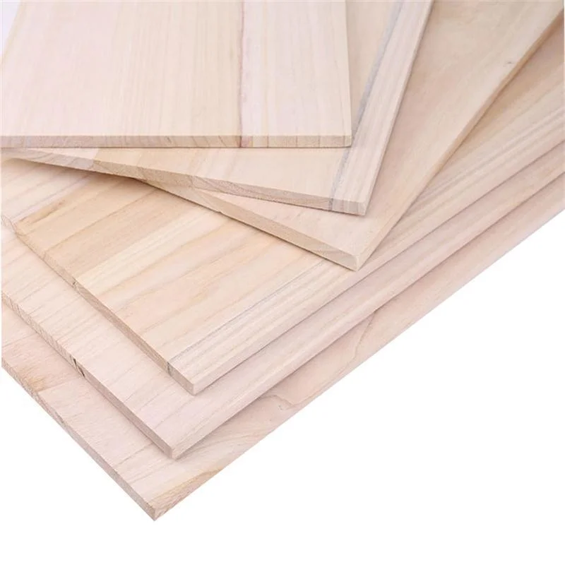 No Formaldehyde No Odor Paulownia Edge Glued Wood for Solid Wood Siding Board