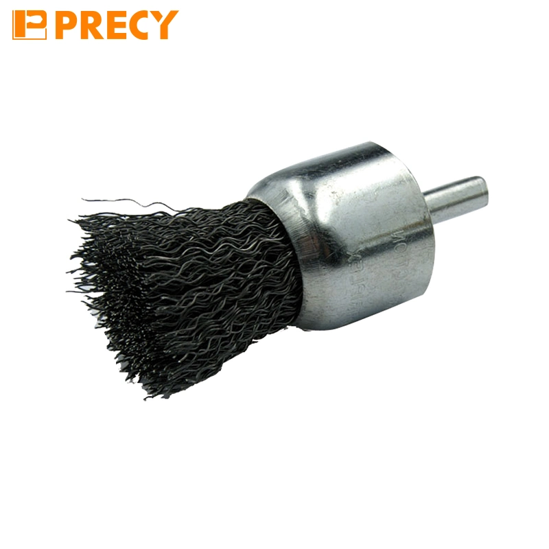 Pencil Brush - Corrugated Steel Wire 0.35mm - Stripping of The Metal