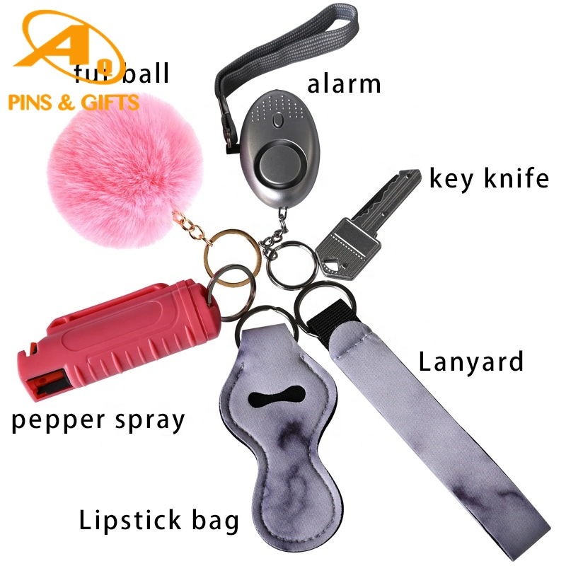 Wholesale/Supplier PVC Bottle Opener Holiday Gift LED Metal Ring Llaveros Resin 3D Color Electroplate Disco Ball Keychain Self Defense Alarm Keychain