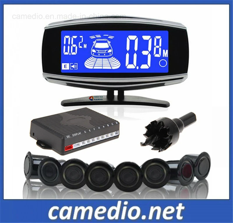 8 Rear/Front View Car Parking Sensor LCD Display Radar System