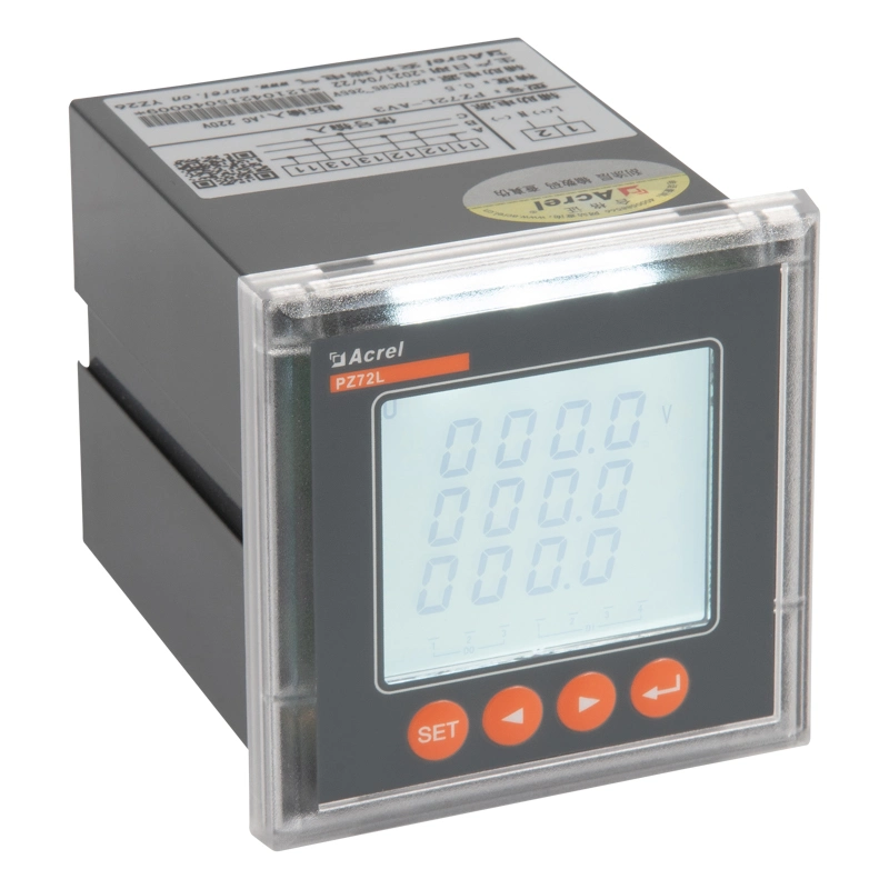 Acrel Smart AC-Spannungsmessgerät Pz Serie Dreiphasen-LCD Programmierbares Messgerät Anzeigen
