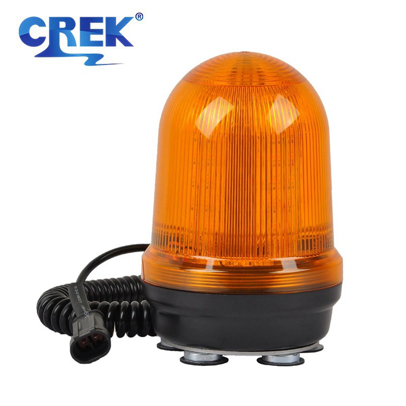 Témoin lumineux de balise de stroboscope d'alarme d'urgence à LED magnétique orange