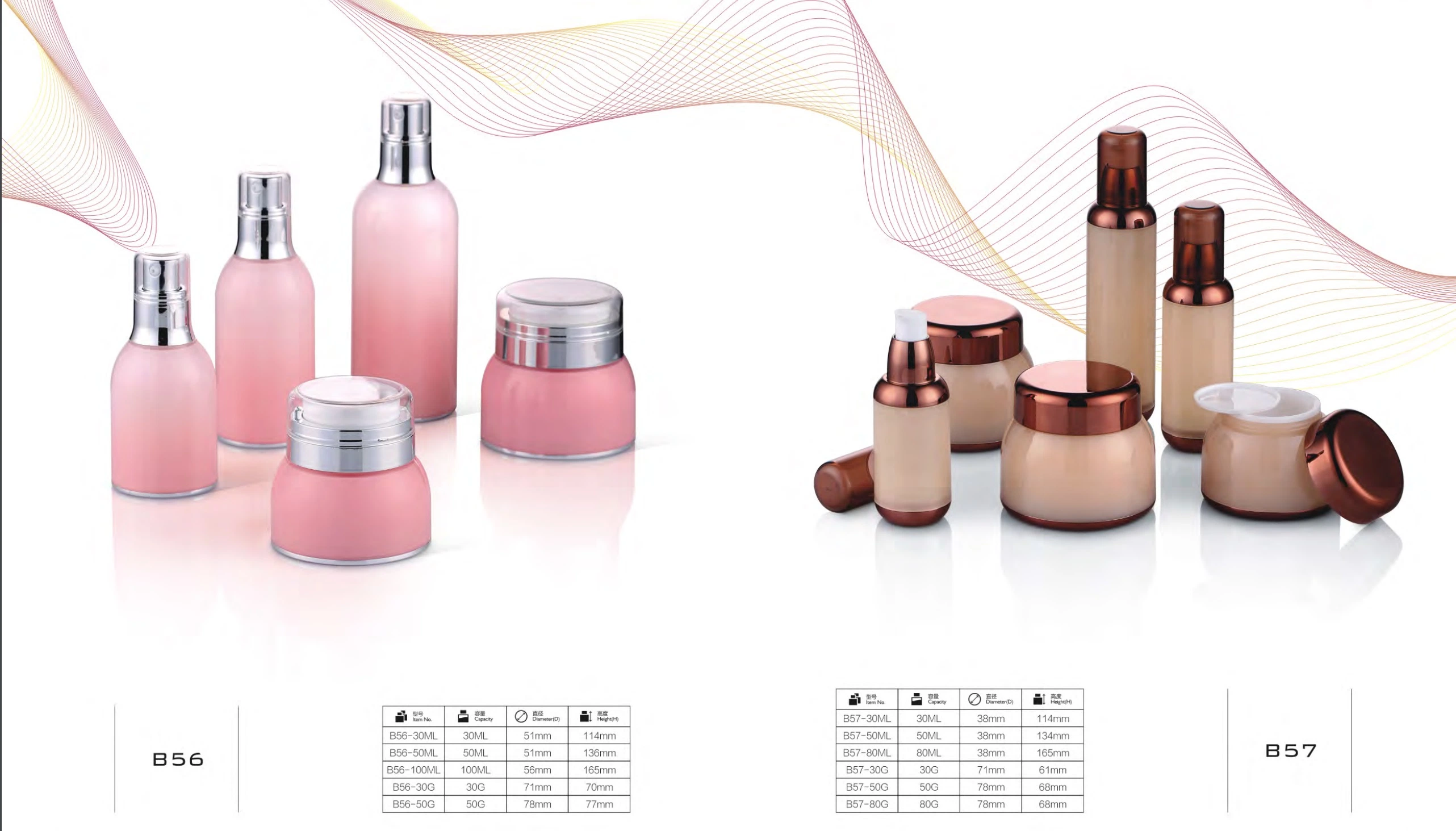 Wholesale/Supplier Glass Cosmetic Bottle Purple Glass Cosmetic Bottle and Jar Skin Care Set Packaging Have Stock