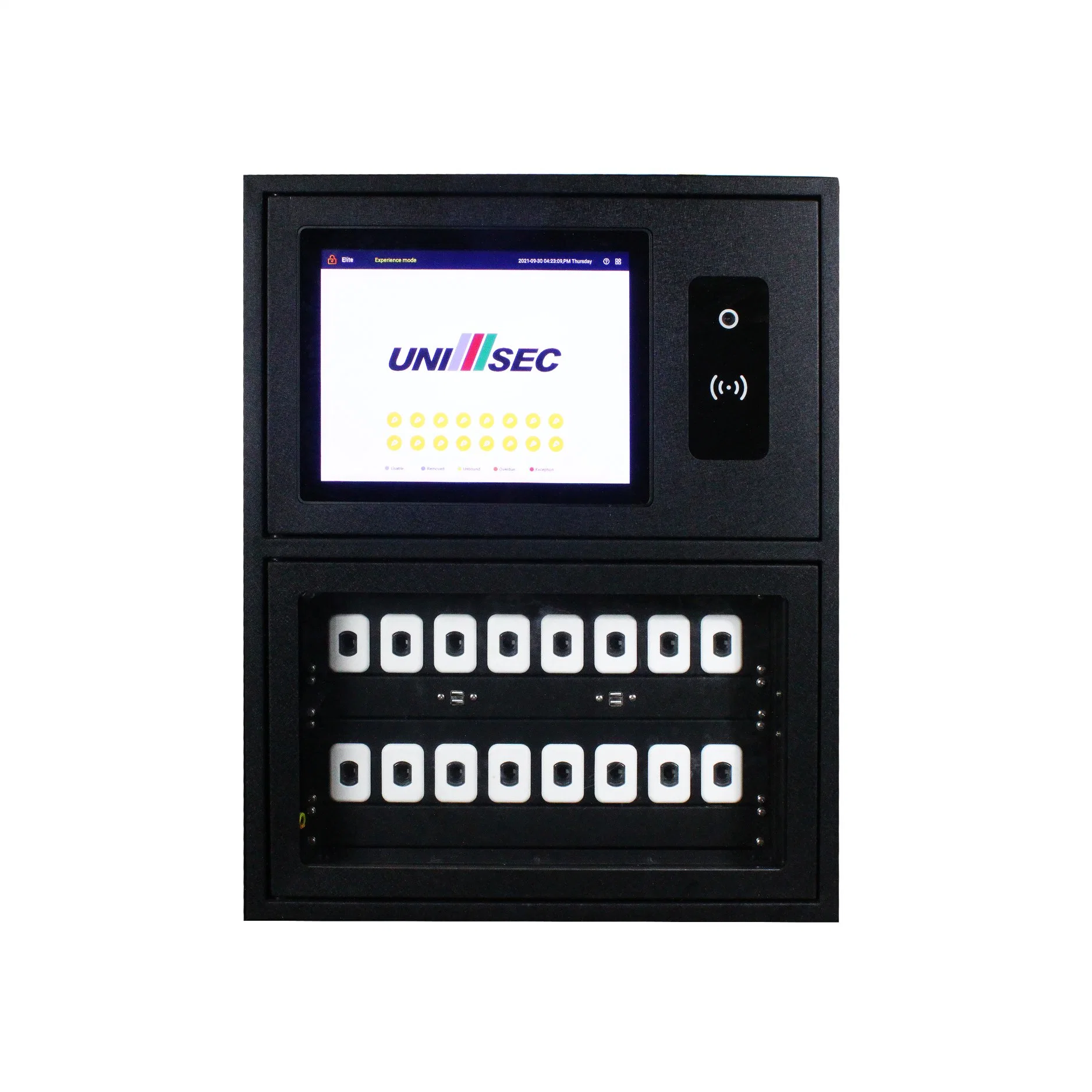 Uni-Sec Authorization Tool Digital Key Safe Box Biometric Key Cabinet Locker Safe Security Electronic Key Storage Cabinet Outdoor From China (USCA-0200)