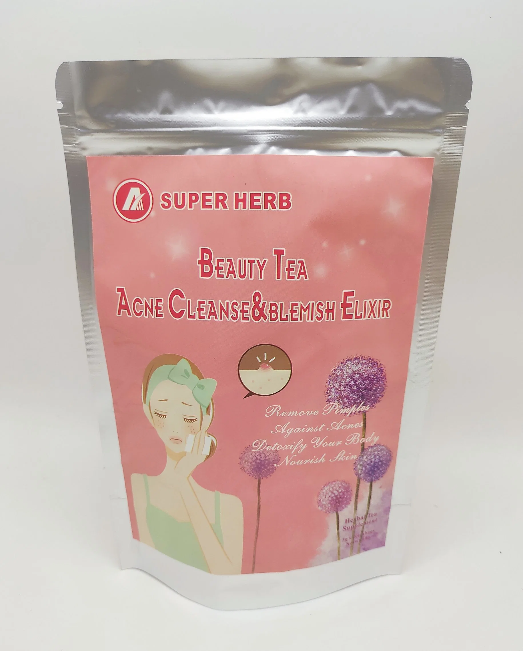 Herbal Green Tea Dispel Acne and Detoxify Nourish The Skin Beauty Tea