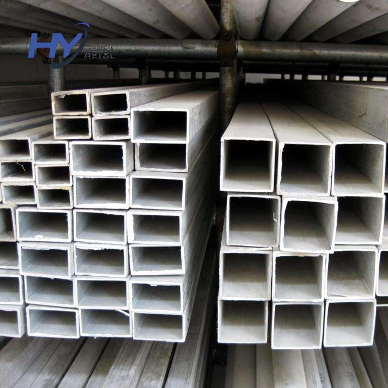 High Strength Q195 Q235 Q345 A106 A36 A53 Galvanized Steel Square Pipe Tube