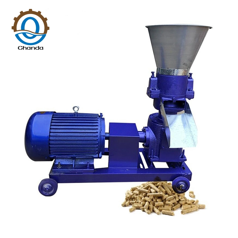 Electric Poultry Chicken Feeds Grass Pellet Making Machine Diesel Cattle Pelletizer Machine for Animal