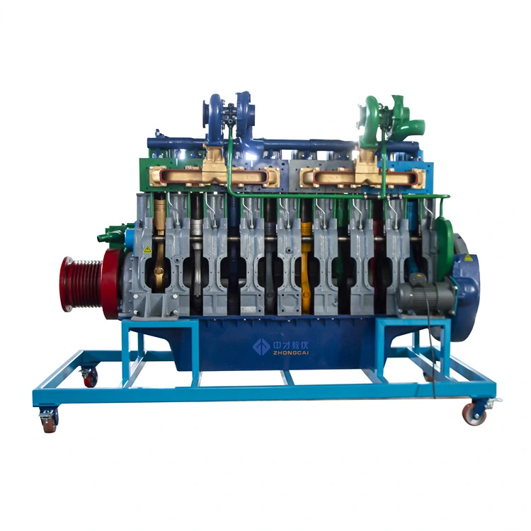 High quality/High cost performance  Cutway Model of Ship 8-Cylinder Diesel Engine Training Equipment