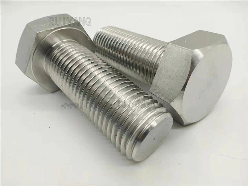 Stainless Steel DIN933 Hex Bolt with Nut and Washer Fastener