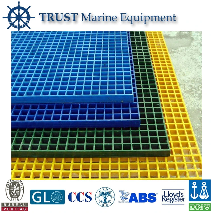 FRP GRP Fiberglass Mesh Flat Grating for Drain Grating Covers