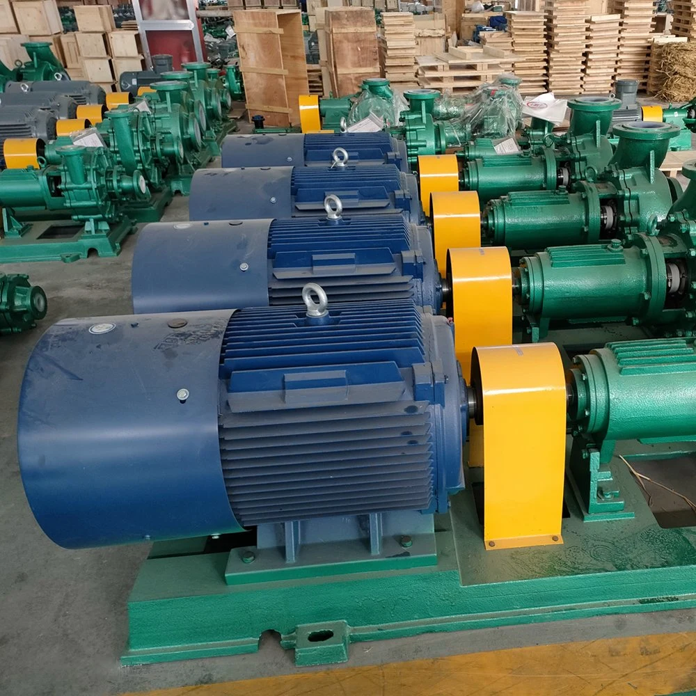 Electric Closed Coupling Pipeline Monoblock Chemical Pump Centrifugal Pump