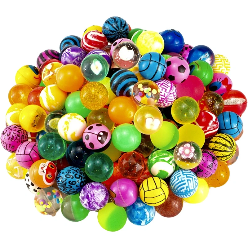 Hot Sale Food Grade Rubber Gashapon Machine Colorful Bouncy Ball