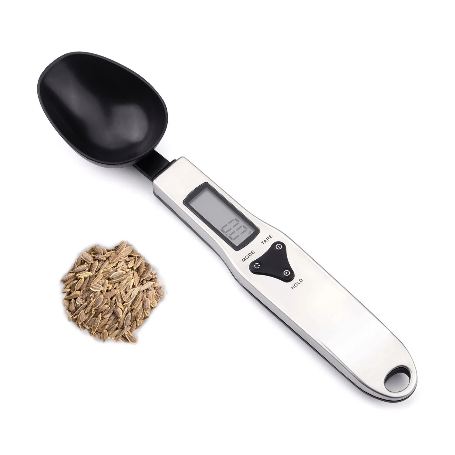 Stainless Steel Handle Portable 500g 0.1g Kitchen Digital Spoon Scale