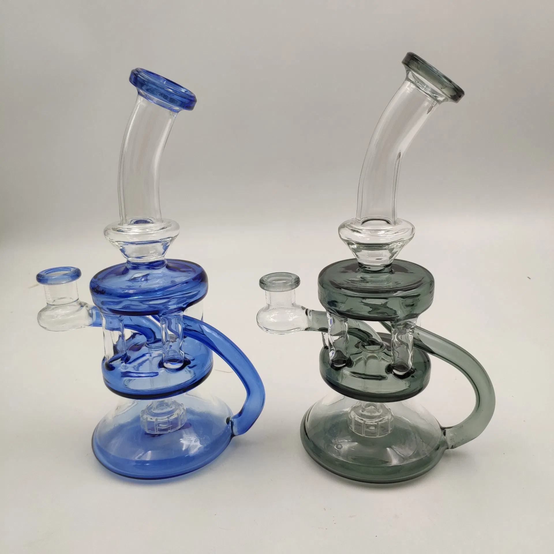 China Manufacturer New Heady DAB Rig Glass Water Pipe, Diamond Glass Wholesale/Supplier Recycler Glass Smoking Pipe