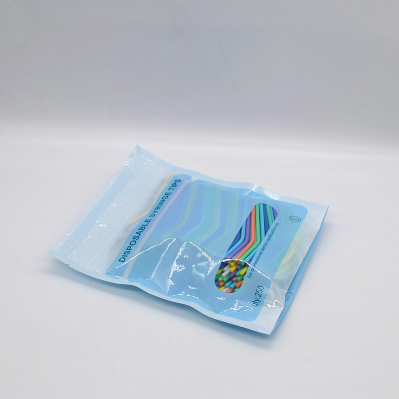 LK-A1101B Dental Consumable Colorful Disposable 3 Way Air Water Triplex Syringe Tips