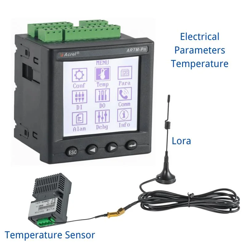 Wireless Temperature Data Logger Measuring Instruments Electricity Meter