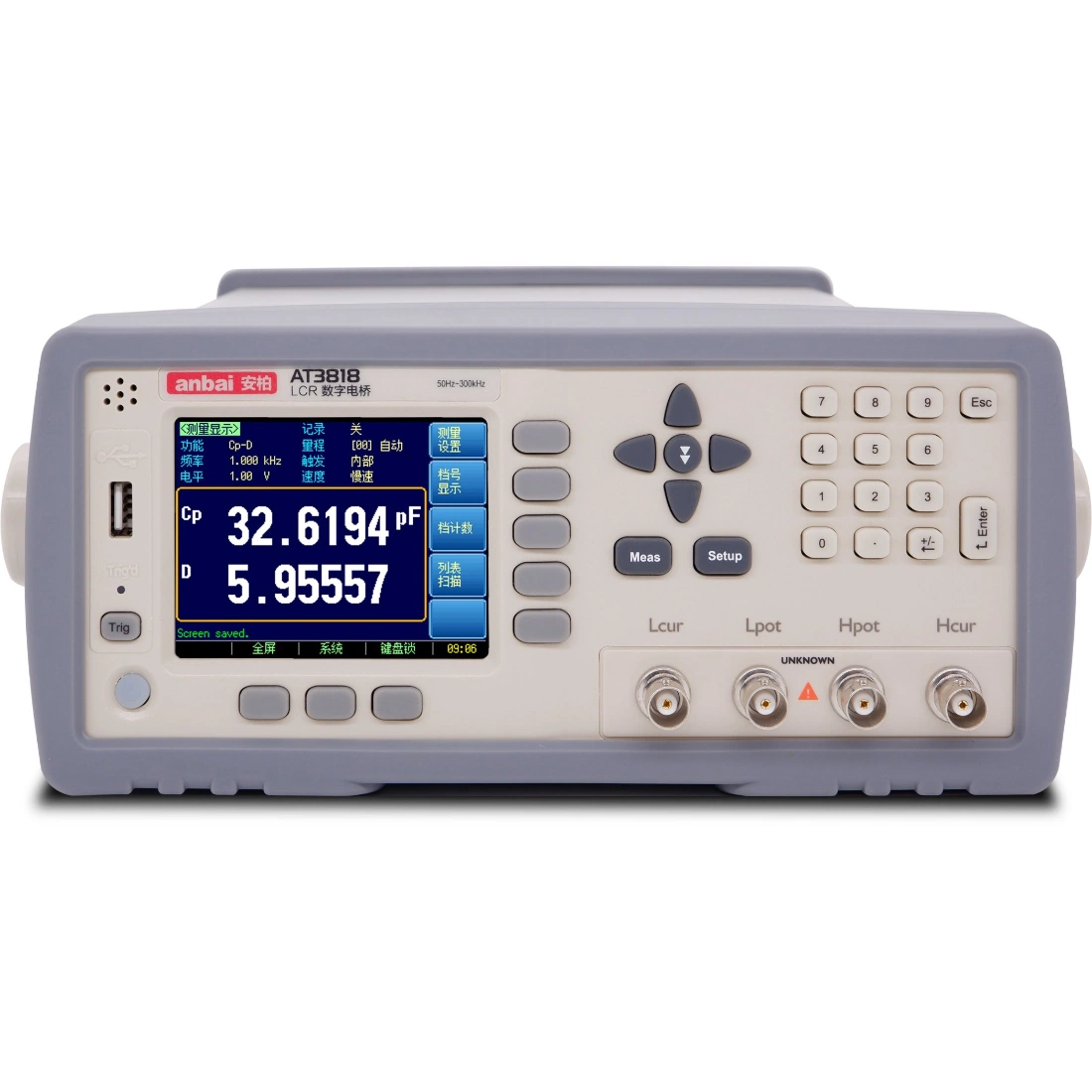 Digital Lcr Testing Equipment with Comparator At3818