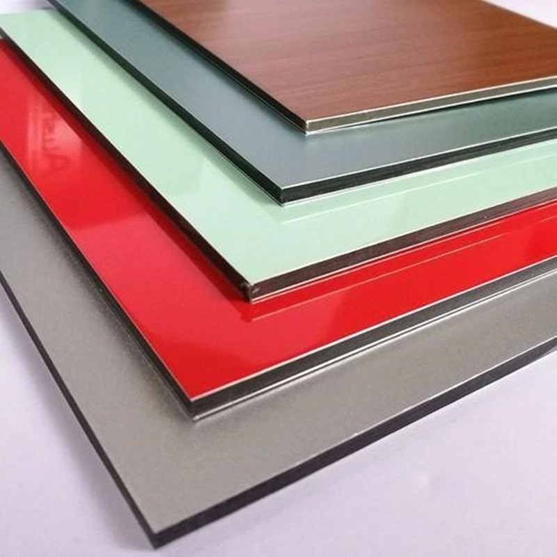 Brush Silver ACP Aluminum Composite Panel 1220X2440X3mm 4mm and 5mm Thick
