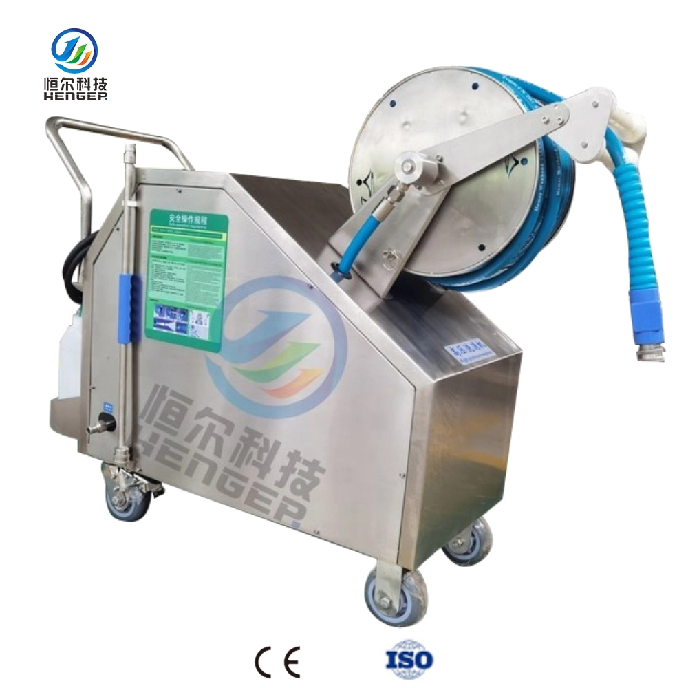 Movable High Pressure Foam Cleaning Machine for Food Factory