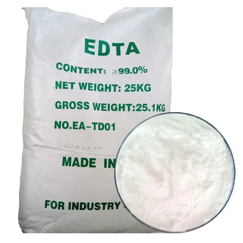 Preço de fábrica EDTA com ácido de 4 na, Tetrasodium Salt Powder EDTA para Industrial