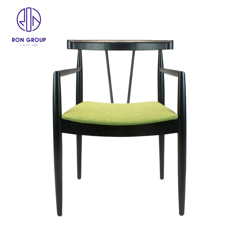 Nueva silla China comedor silla sólida silla trasera té Presidente