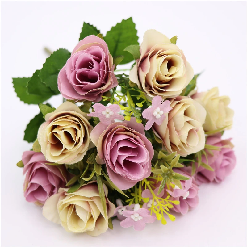 Artificial Flower Manufacturer Simulation Silk Rose