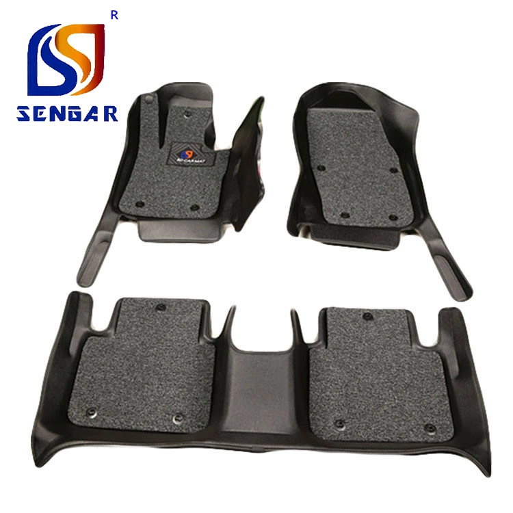 Sengar Brand heiß gepresstes Leder 5D Auto Mat 3D Auto Bodenmatte Hohe Qualität