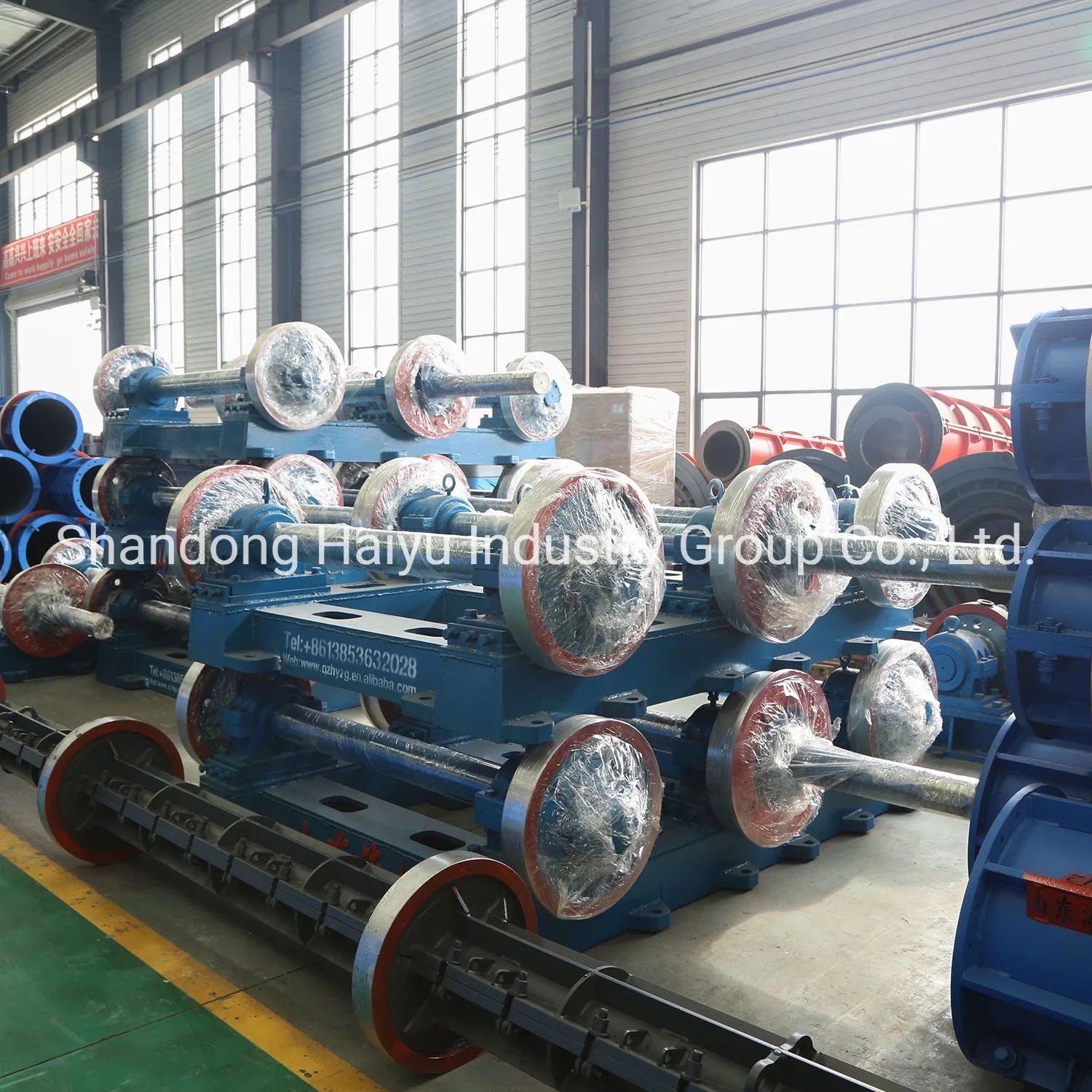 Pre-Stressed Concrete Pole Machinery Concrete Spun Poles Molds Concrete Pole Steel Molds