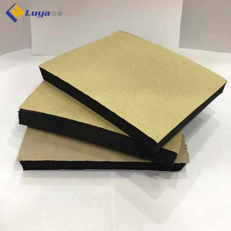 Single Side Bonded NBR / PVC Rubber Foam Board