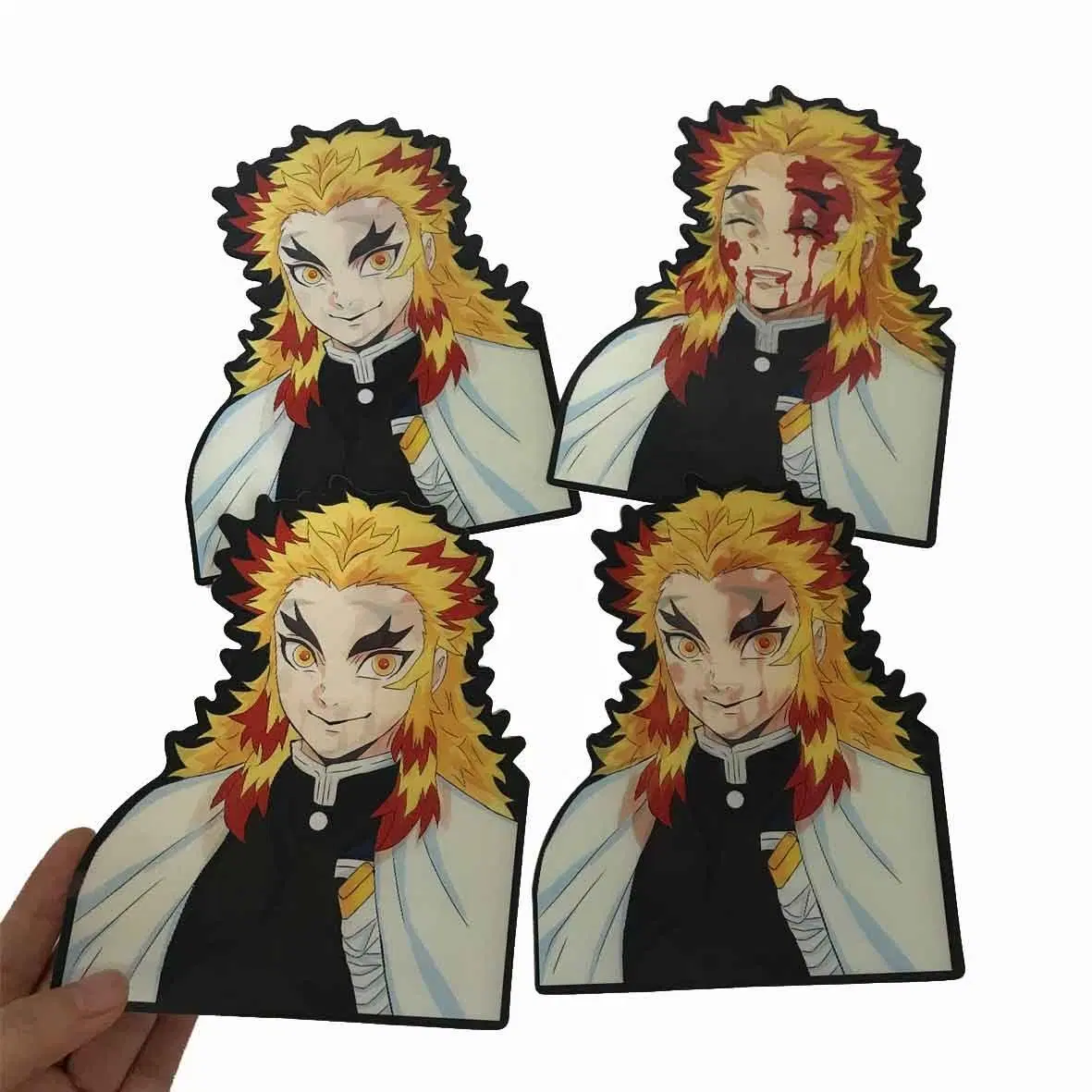 Die Cut Custom 3D Lenticular Sticker Waterproof 3D Lenticular Anime Aufkleber