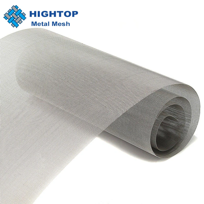 0.5mm 304 Plain Weave Stainless Steel Wire Mesh Screen Cloth for Filter