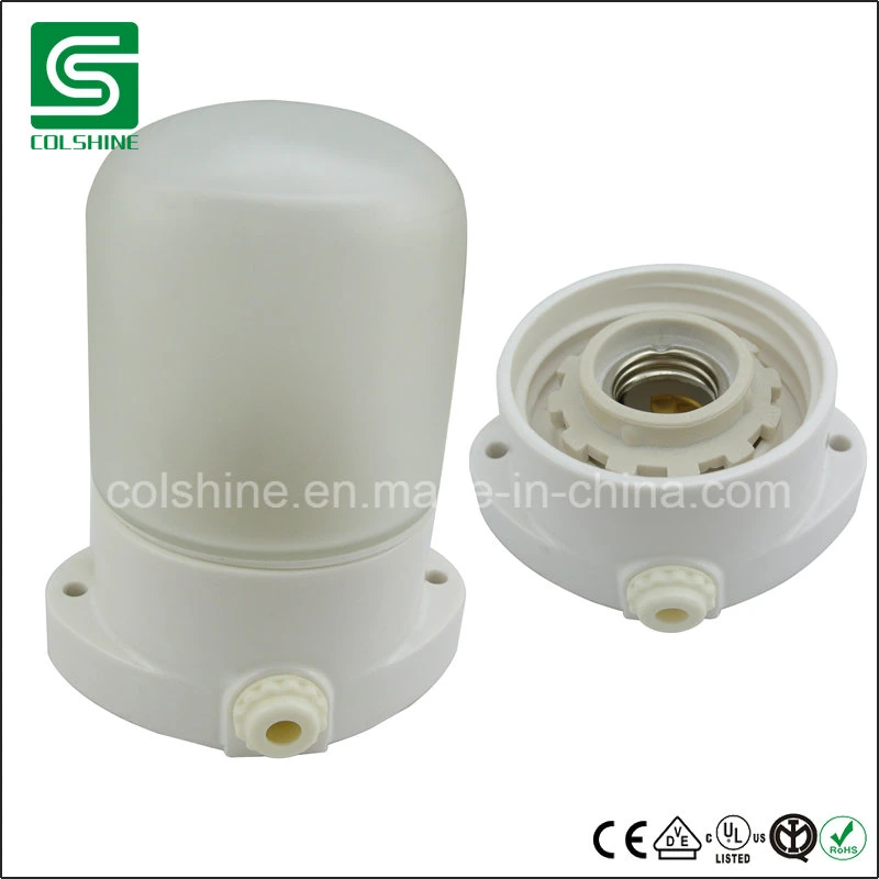 Coshine Sauna Lamp with Ceramic Lamp Base for Bath Linder