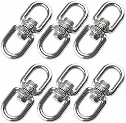 Eye to Eye Swivel Shackle Ring Connector Hardware Double Ended Swivel Hook