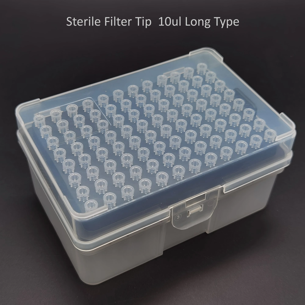 Sterile Filterpipette Tip 10ul Long Type DNase RNase frei