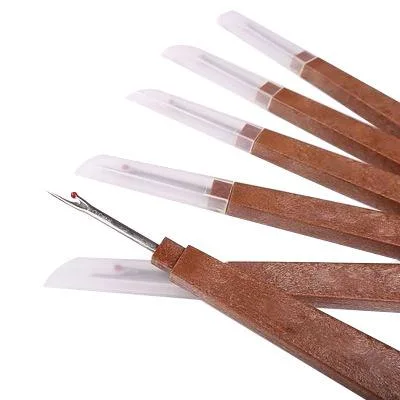 High quality/High cost performance Seam Ripper Imitation Wood Color Plastic Handle