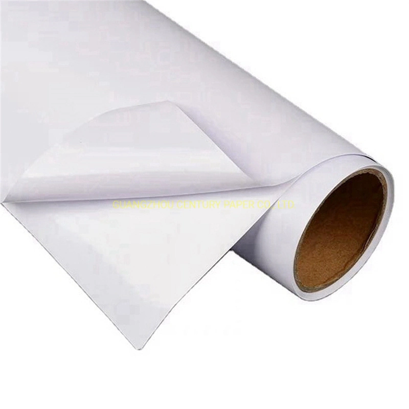 Direct Sale Factory Price Advertising Materials Inkjet Printable Vinyl Glossy/Matte Printing Self Adhesive Vinyl Roll