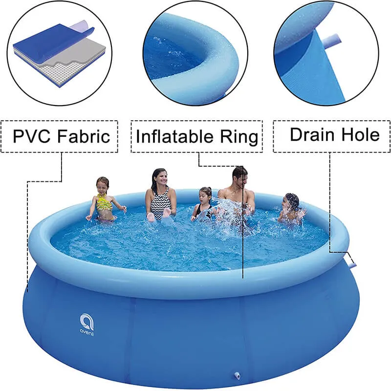 Inflatable Swimming Pool Portable Pool PVC Coated Fabric