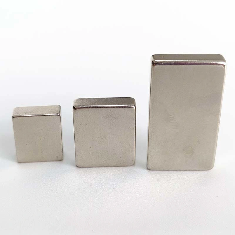 Industrial NdFeB Price Permanent Sintered Neodymium Electro Motor Block Rectangular Magnet