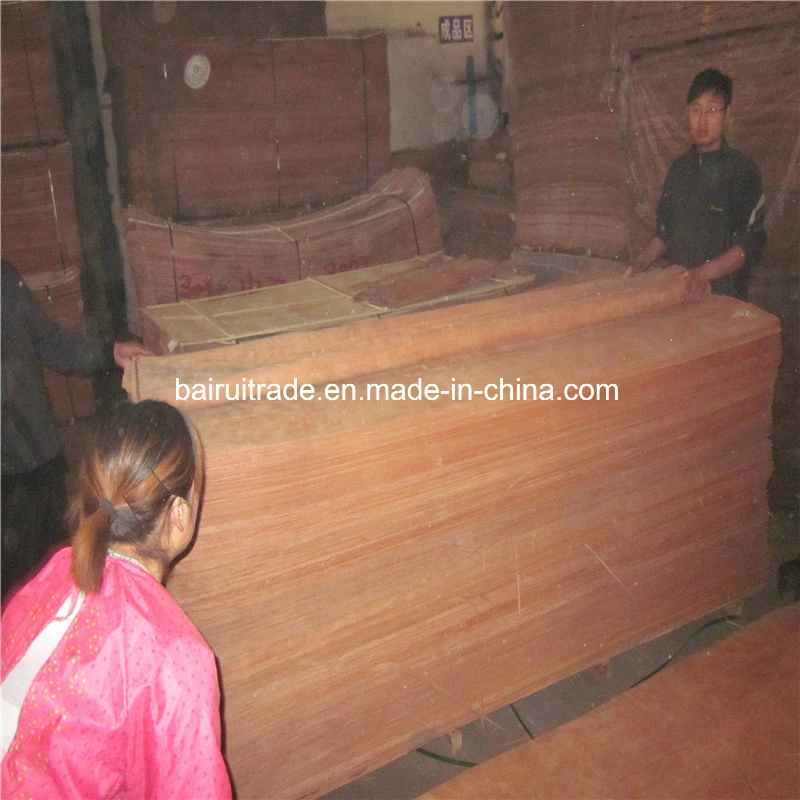 0.3mm Rotary Cut Red Wood Veneer for Plywood