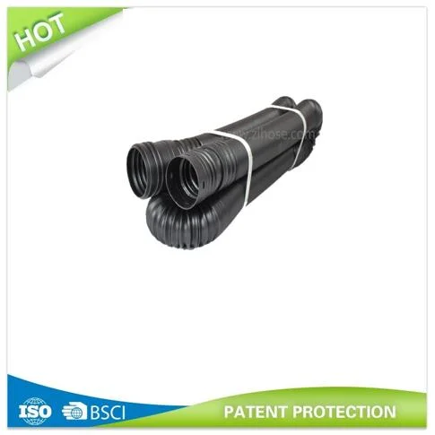 Solid Garden Water Pipe with Male and Female Flexible Drain Pipe