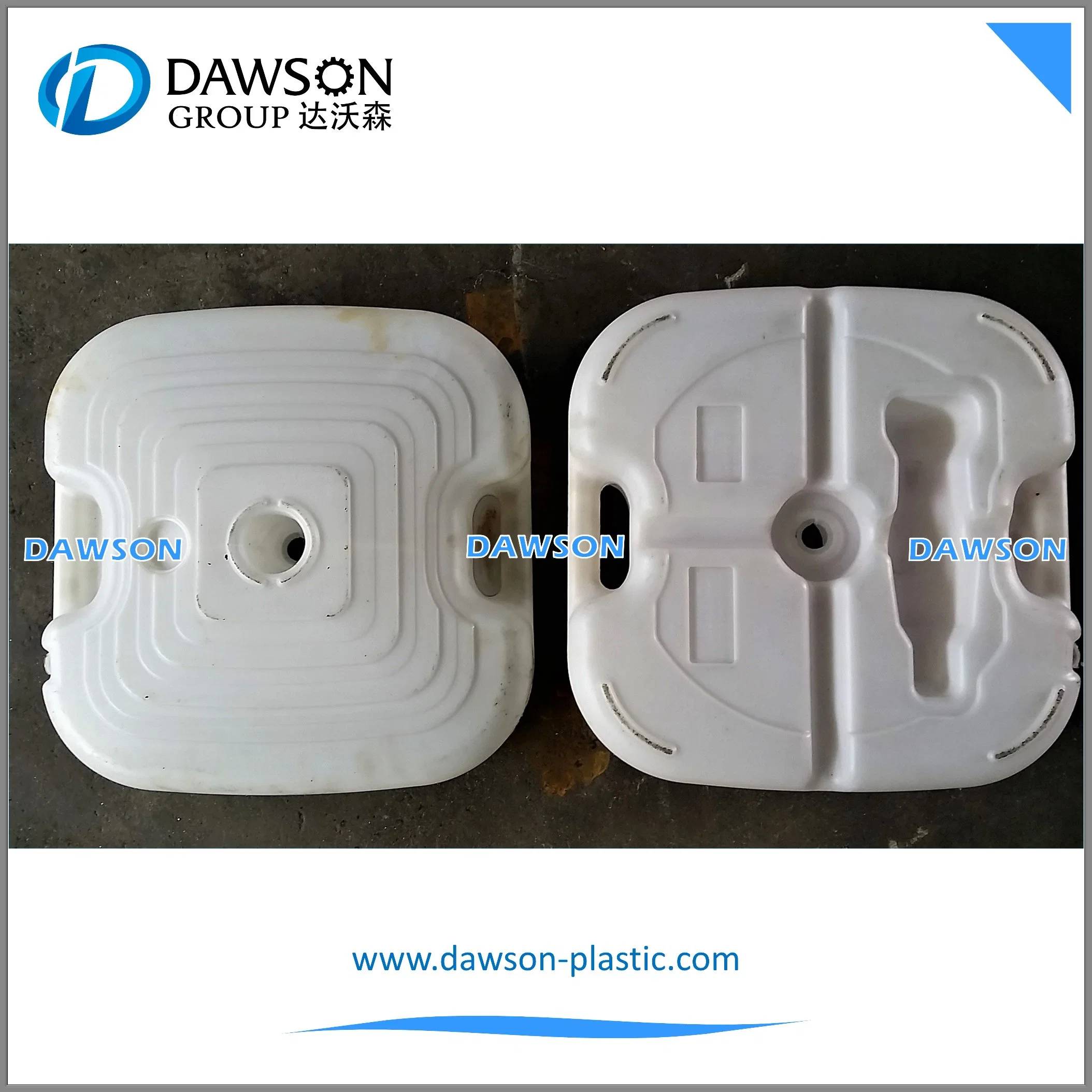 Plastic Blow Molding Outdoor Umbrella Base Blowing Mould