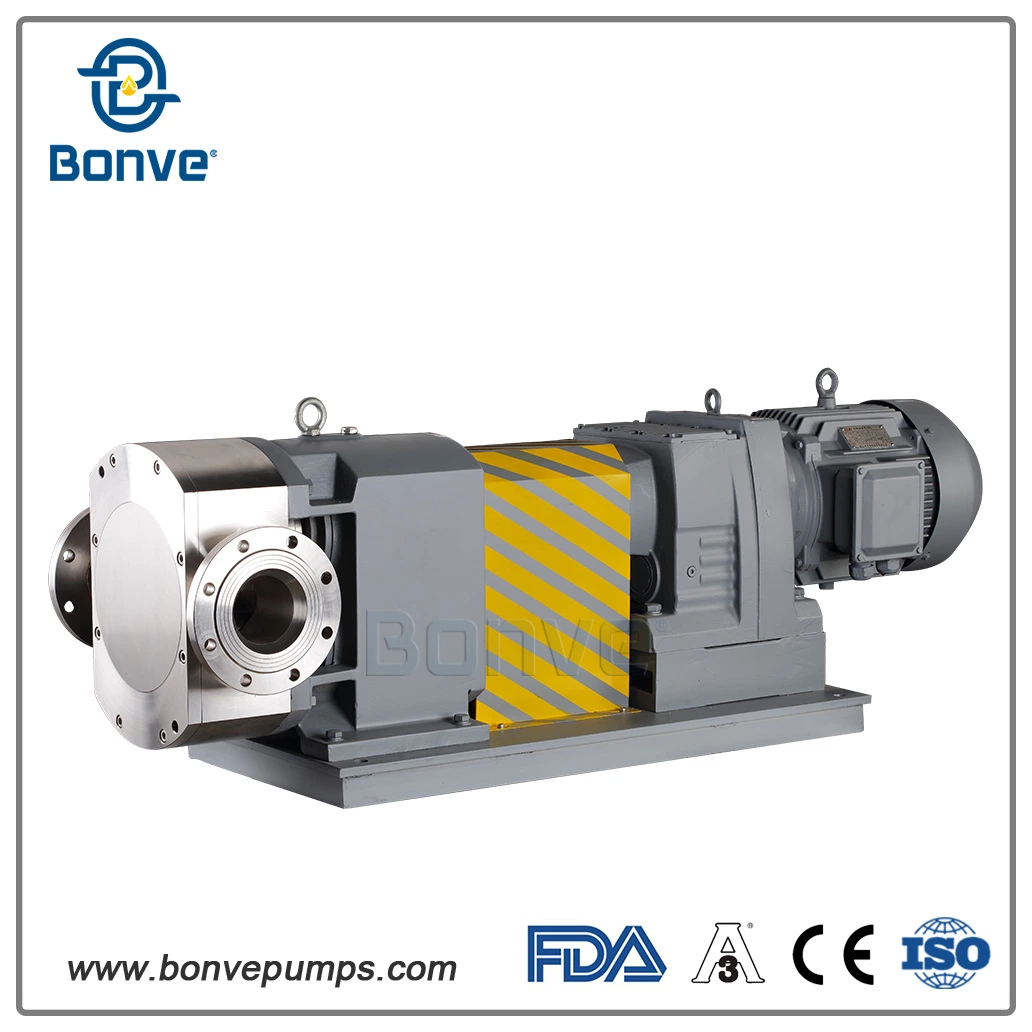 La bomba de líquido Corrosive-Resistance lóbulo de la entrega de bombas con eficiencia del 90%