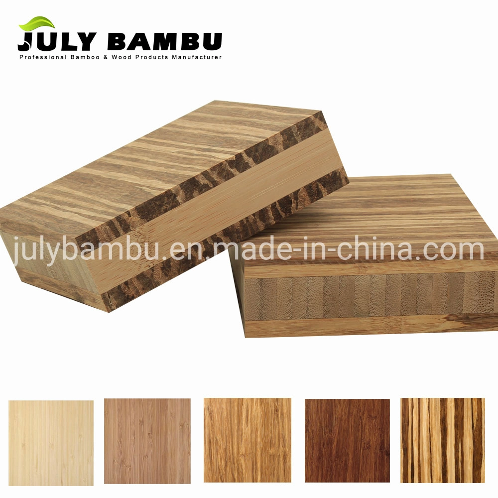 100% Tiger Bamboo Ply Wood Sheets Use for Bamboo Table Top and Bamboo Desk Top