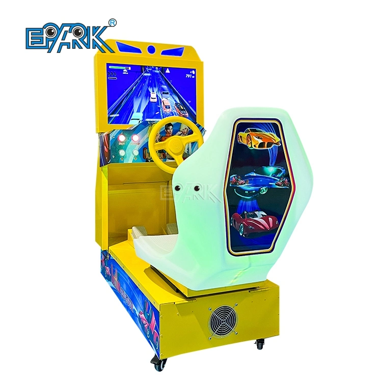 19-Inch Screen Racing Car Game Machine with King Kong Chariots appearance for Kids