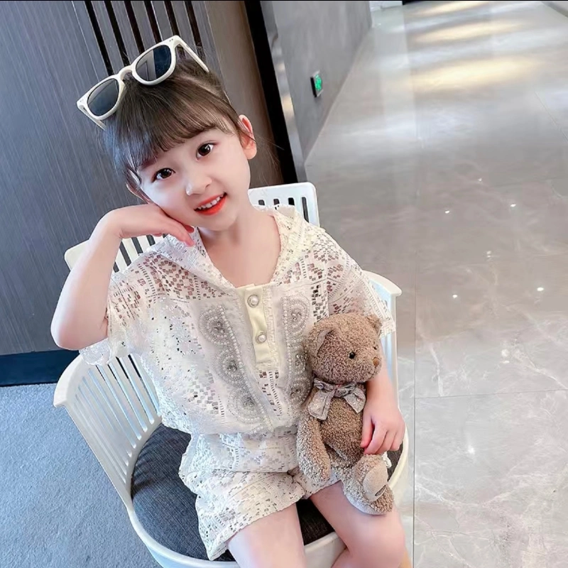 China-Based Kids Clothing Manufacturers with International Shipping Little Girl's Summer Kids Wear