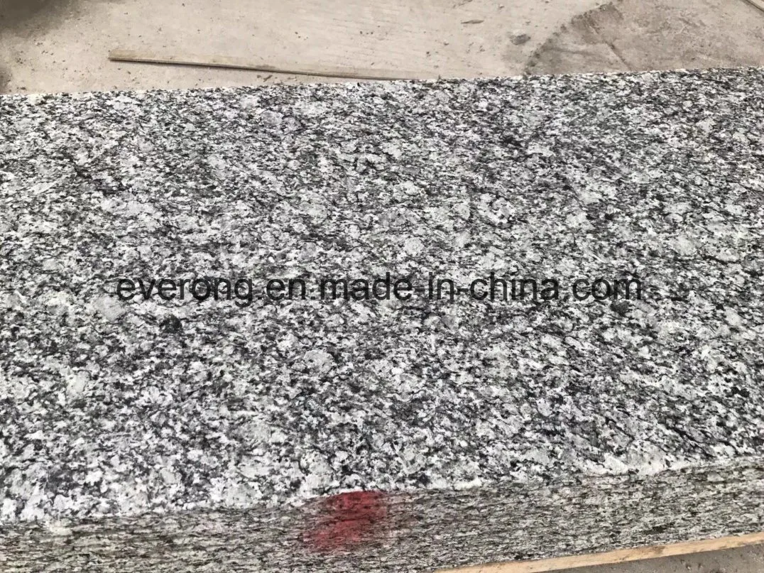 Polished Spray Seawave White Granite, White Mist Granite Slab for Wall/Flooring/Countertop
